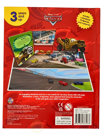 Disney Cars – My Busy Book (10 Figurines & Playmat)