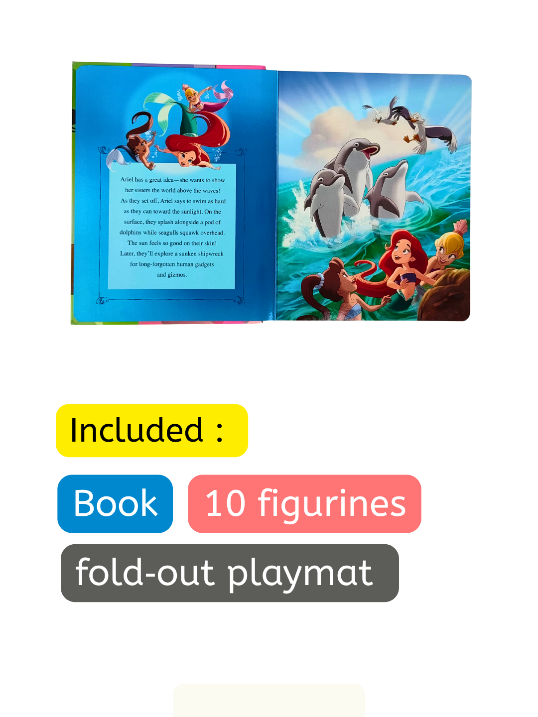 Disney Princess Beginnings – My Busy Book (10 Figurines & Playmat)