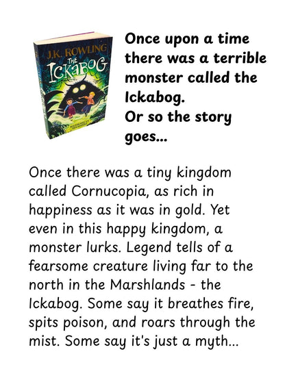 The Ickabog: A Children’s Fantasy Novel by J.K. Rowling, Illustrated by Ben Mantle