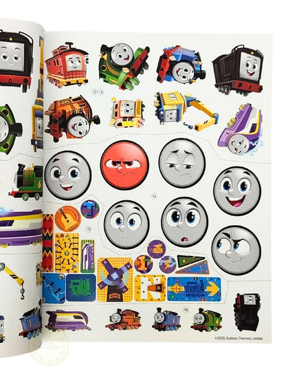 Thomas & Friends All Engines Go – Sticker Book Treasury (Over 350 Reusable Stickers)