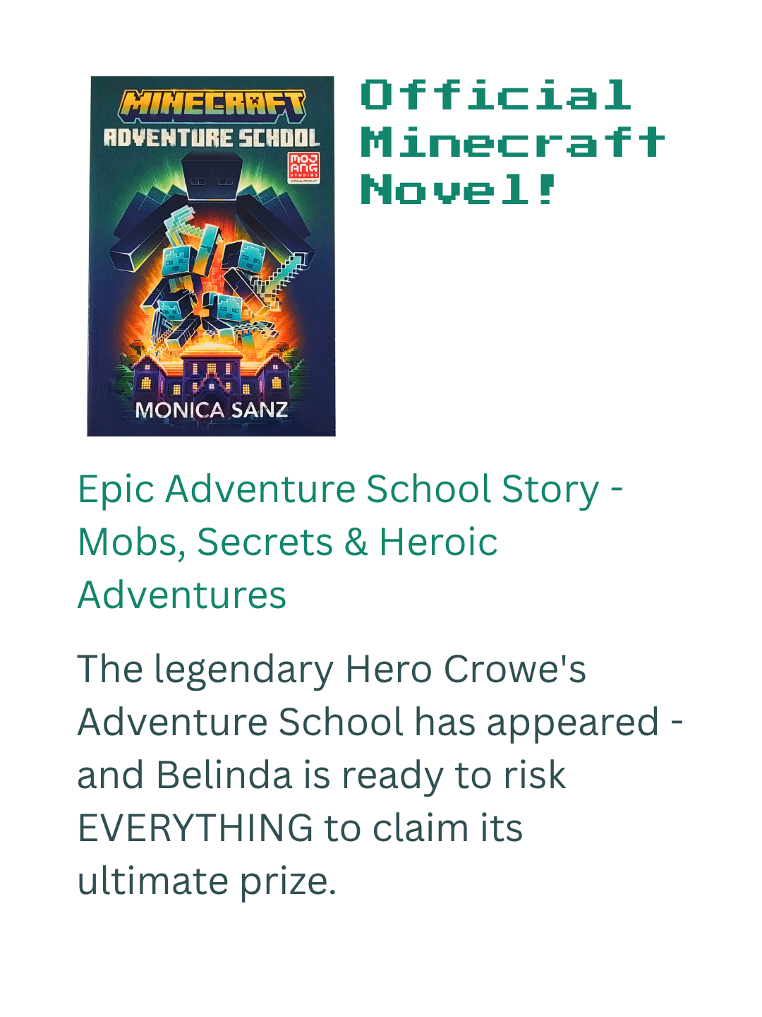 Minecraft Adventure School | Novel