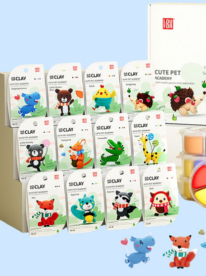 Cute Pet Academy | NON-TOXIC Air dry Clay | Loufor
