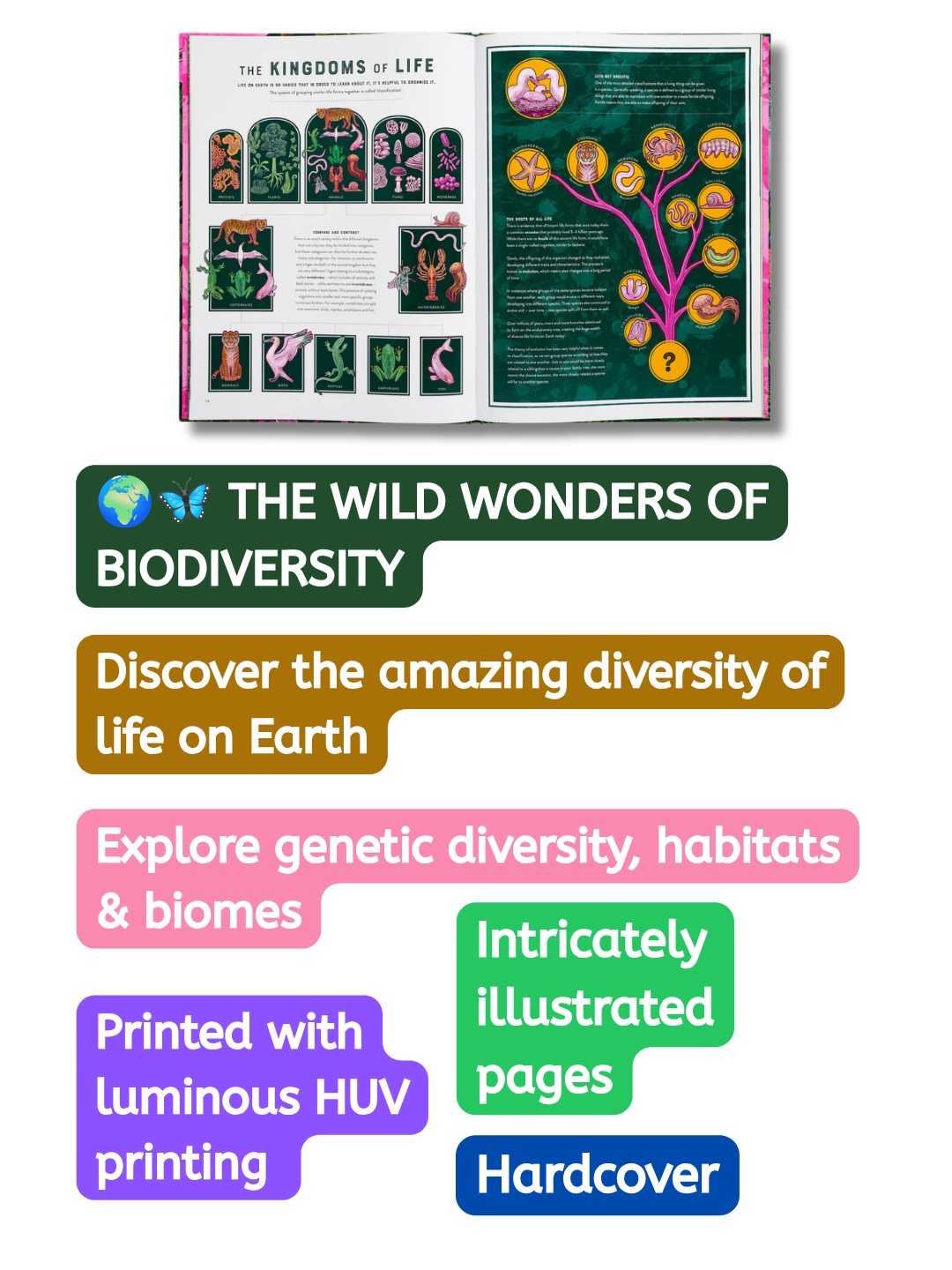 Life The Wild Wonders of Biodiversity | Hardcover
