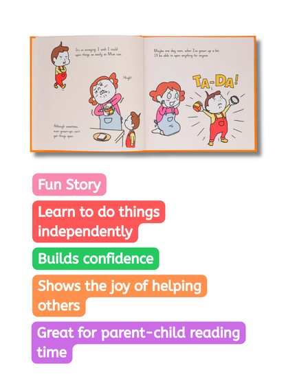 I Can Open That by Shinsuke Yoshitake (Hardcover Picture Book – Independence & Confidence)