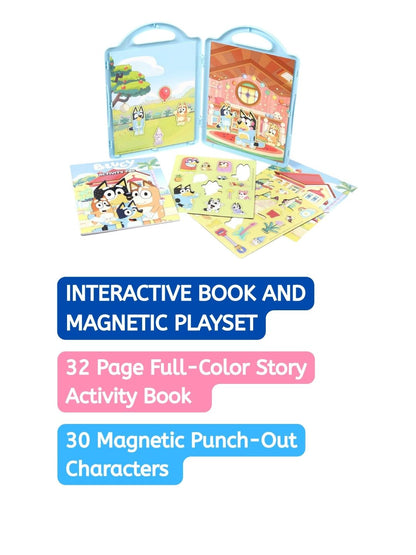 Bluey & Bingo – Magnetic Play Set & Activity Book