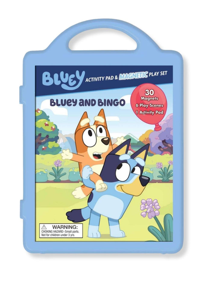 Bluey & Bingo – Magnetic Play Set & Activity Book