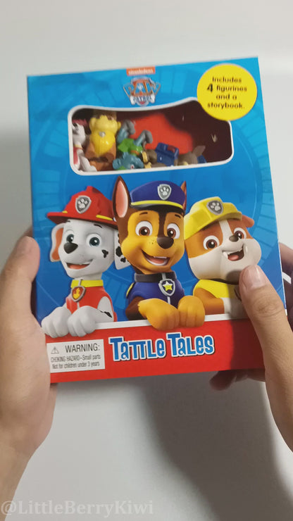 PAW Patrol – Tattle Tales (Book + 4 Figurines)