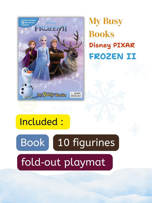 Disney Frozen 2 – My Busy Book (10 Figurines & Playmat)